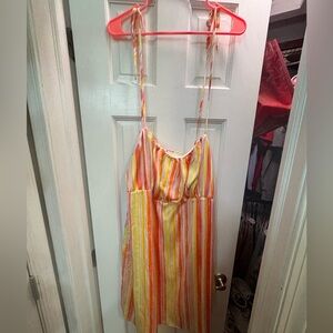 Colorful Striped Sundress